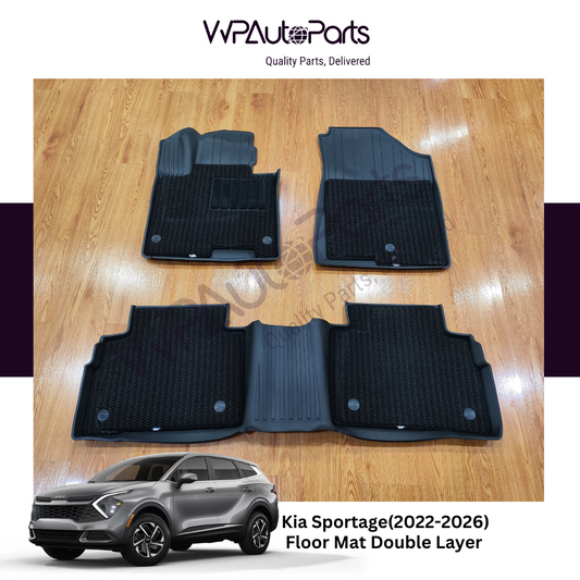 Kia Sportage 2022-2026 Floor Mat Double-Layer