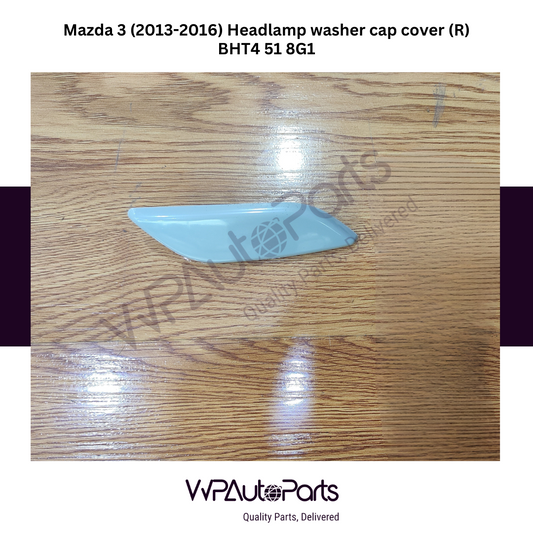 Mazda 3 2013-2016 Headlamp washer cap cover Right BHT4518G1