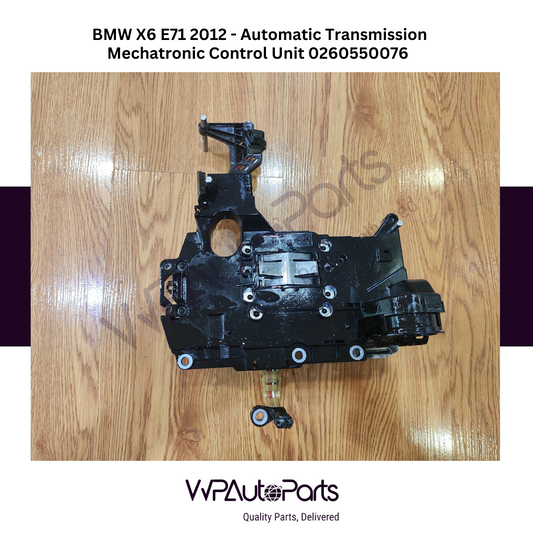 BMW X6 E71 2012 Automatic Transmission Mechatronic Control Unit  0260550076 Used