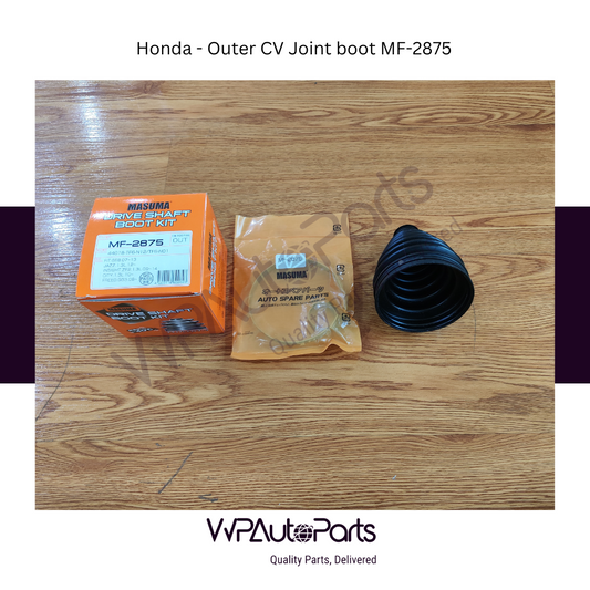 Masuma Honda Fit And Honda Insight Outer CV Joint boot MF-2875 44018-TF6-N01