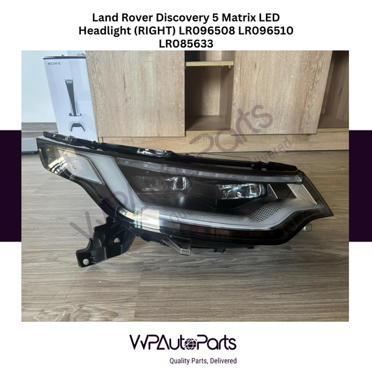 LR Discovery 5 Matrix Headlight Left LR096507 And Right LR096508 Used