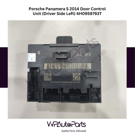 Porsche Panamera S 2014 Door Control Unit (Driver Side Left) 4H0959793T Used