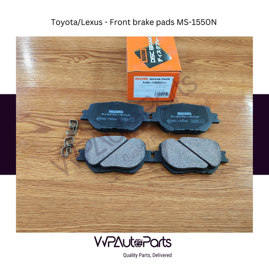 Masuma Toyota Crown and Lexus IS 250 Front brake pads MS-1550N 04465-30330