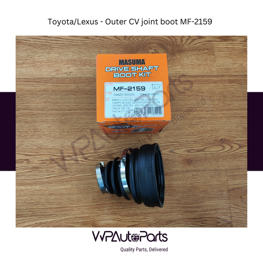 Masuma Toyota Alphard and Lexus RX 300 Outer CV joint boot MF-2159 04427-27020