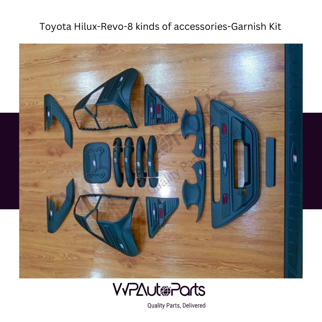 Toyota Hilux Revo Adventure Garnish Kit Set