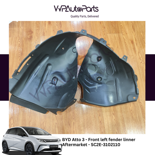 BYD Atto 3 2022-2024 Front Left Fender Linner Aftermarket SC2E-3102110