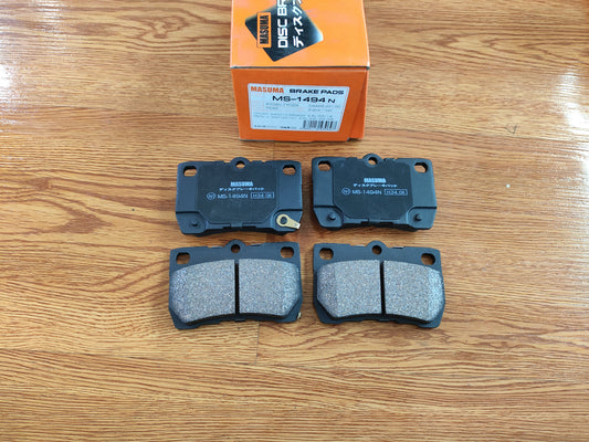 Masuma Toyota Crown and Lexus IS 250 Rear brake pads MS-1494N 04466-22190-79