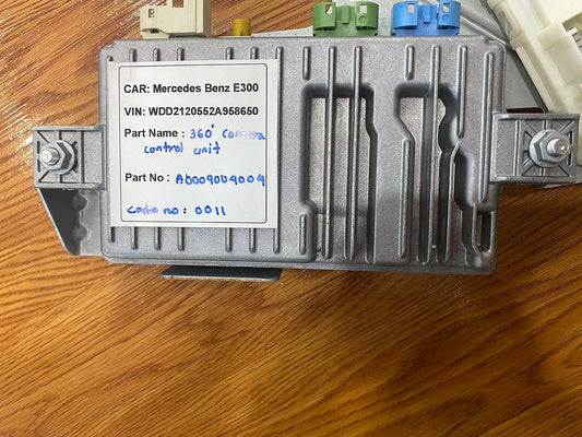 Mercedes-Benz E300 2014 W212 360 Camera Control Unit (used) - A0009004004