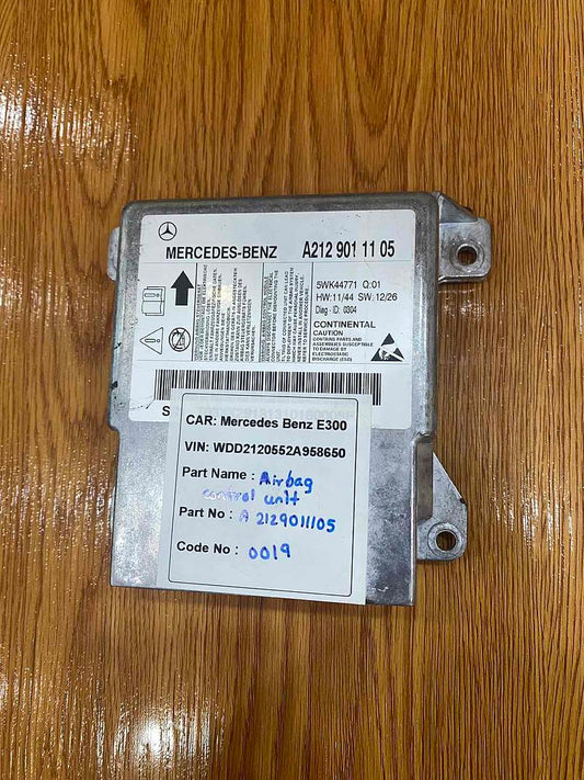 Mercedes-Benz E300 2014 W212 Airbag Control Unit (used) - A2129011105
