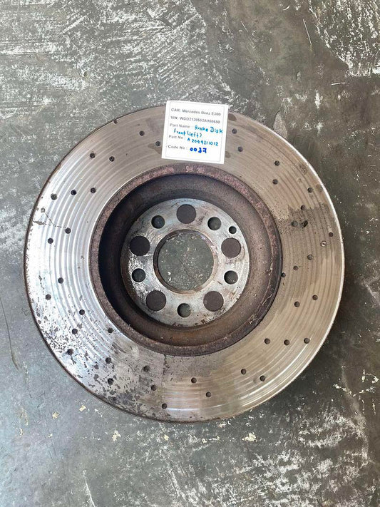 Mercedes-Benz E300 2014 W212 Brake Rotor Disc Front Left (used) - A2044211012