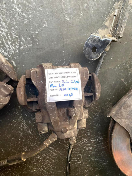 Mercedes-Benz E300 2014 W212 Brake Caliper Rear Left (used) - A2124230281