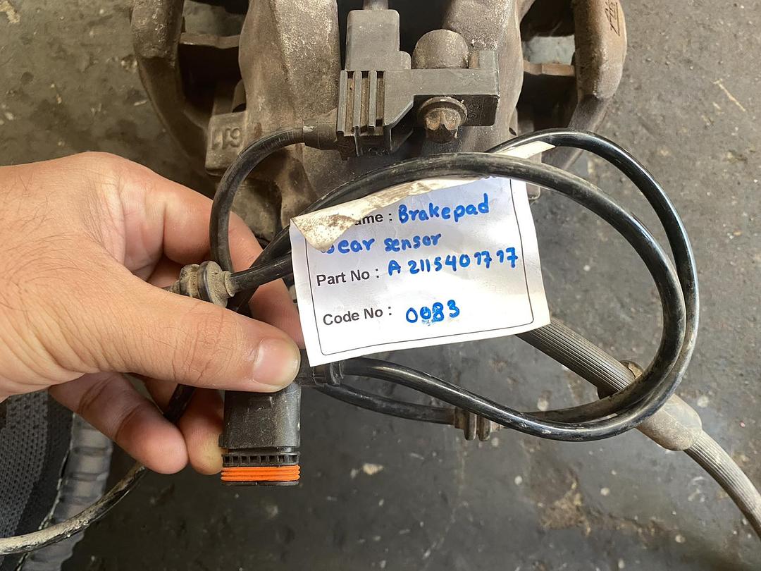 Mercedes-Benz E300 2014 W212 Rear Brake Pad Wear Sensor (used) - A2115401717