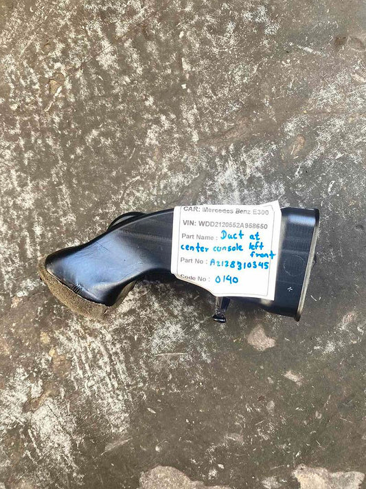 Mercedes-Benz E300 2014 W212 Air Duct At Center Console Left Front (used) - A2128310345