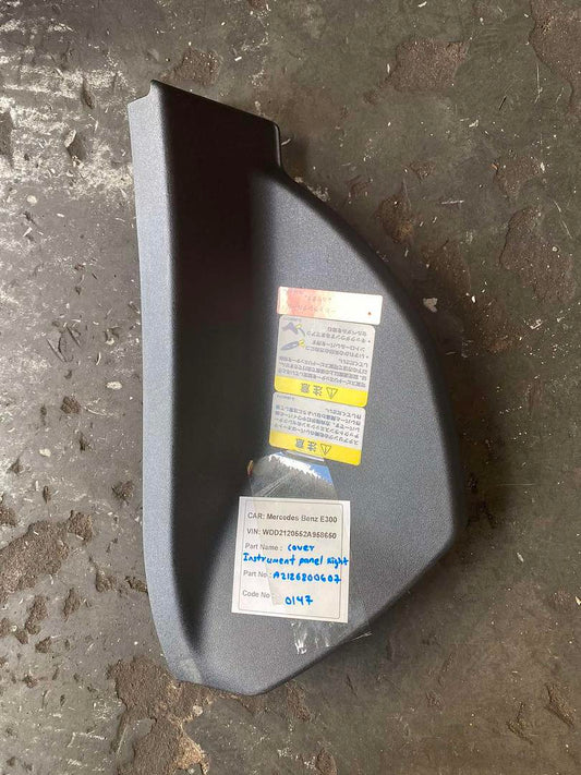 Mercedes-Benz E300 2014 W212 Cover Instrument Panel Right (used) - A2126800607