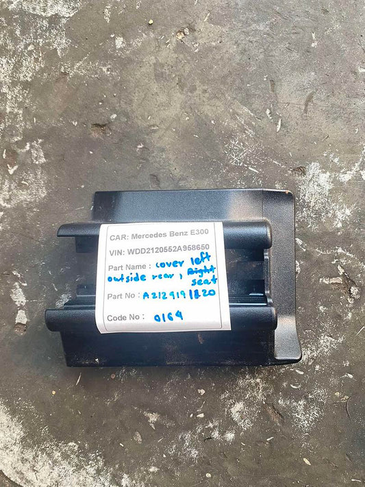 Mercedes-Benz E300 2014 W212 Cover Left Outside Rear Seat (used) - A2129191120