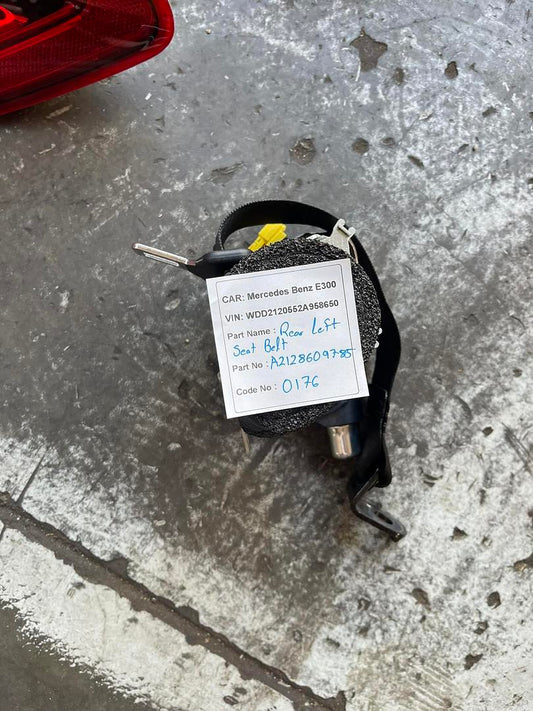 Mercedes-Benz E300 2014 W212 Rear Left Seat Belt (used) - A2128609785