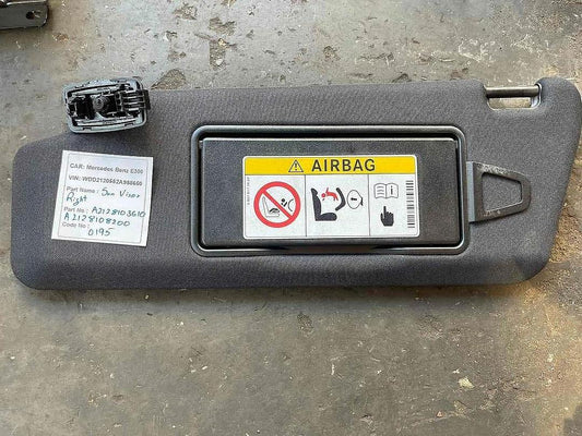 Mercedes-Benz E300 2014 W212 Sun Visor Right (used) - A2128108200