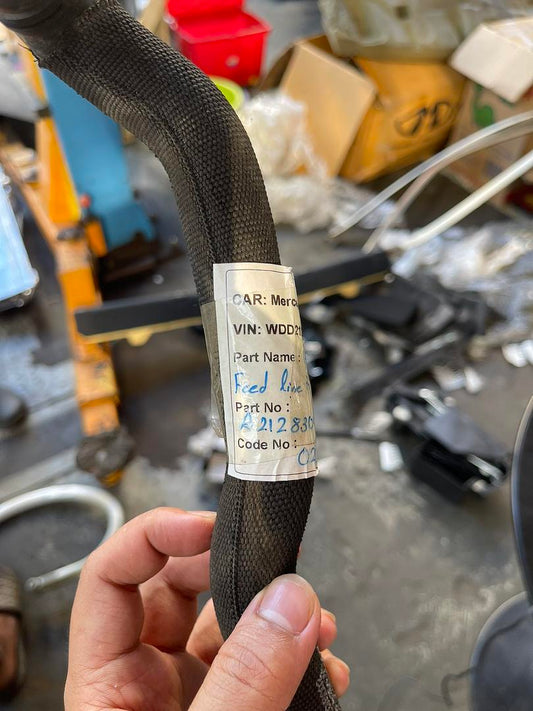 Mercedes-Benz E300 2014 W212 Heat Exchanger Feed Hose (used) - A2128304796
