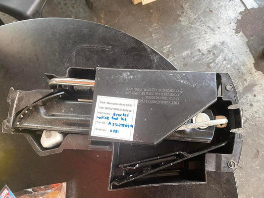 Mercedes-Benz E300 2014 W212 Jack Tools Emergency Kit (used) - A2128980914