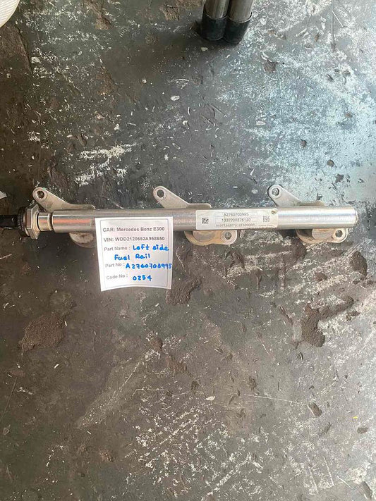 Mercedes-Benz E300 2014 W212 Left Side Fuel Rail (used) - A2760703995