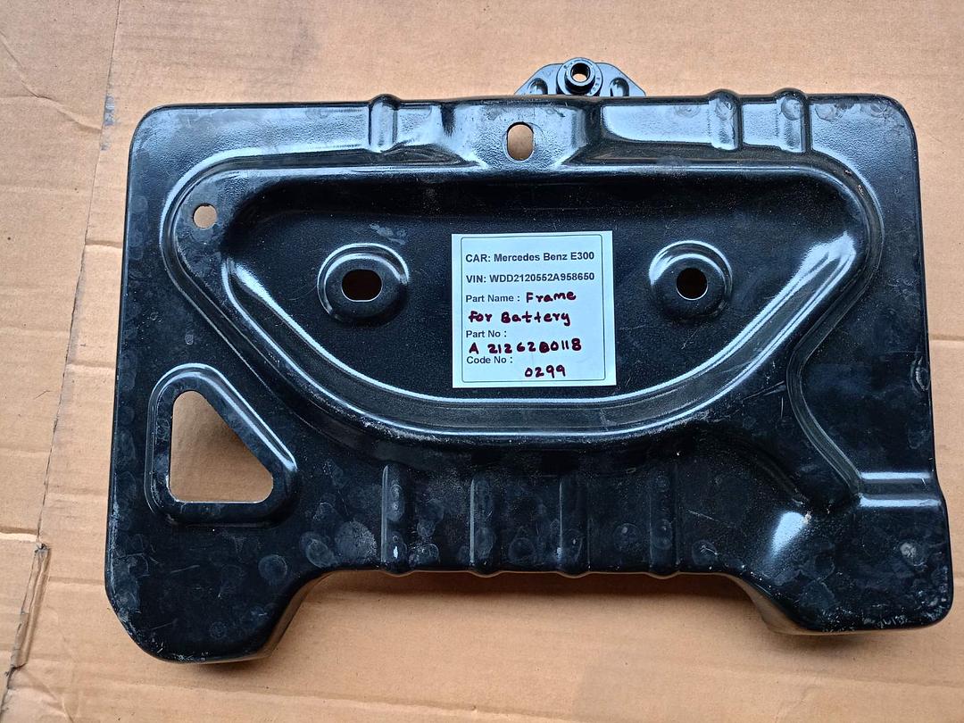 Mercedes-Benz E300 2014 W212 Frame For Battery (used) - A2126200118