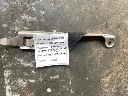 Mercedes-Benz E300 2014 W212 Bracket Antenna Amplifier At Left A-Pillar (used) - A2125452940