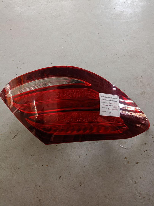 Mercedes-Benz E350 2018 W213 Rear Lamp Left Outer Side (used) - A2139067900