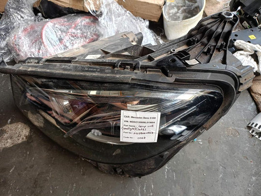 Mercedes-Benz E350 2018 W213 Lamp Unit Headlight Left (used) - A2139060507