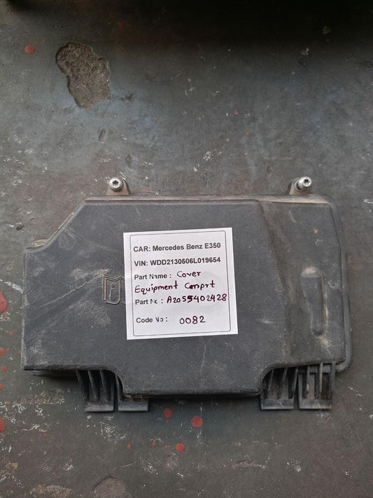 Mercedes-Benz E350 2018 W213 Fuse Box Cover (used) - A2055402428