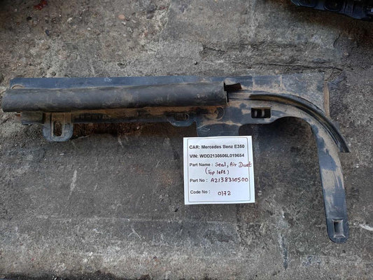 Mercedes-Benz E350 2018 W213 Seal Air Duct Top Left (used) - A2138310500
