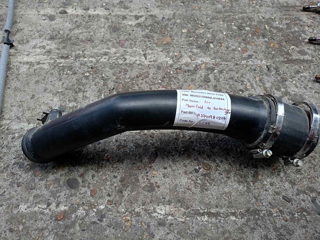 Mercedes-Benz E350 2018 W213 Turbo Hose (used) - A2740980207