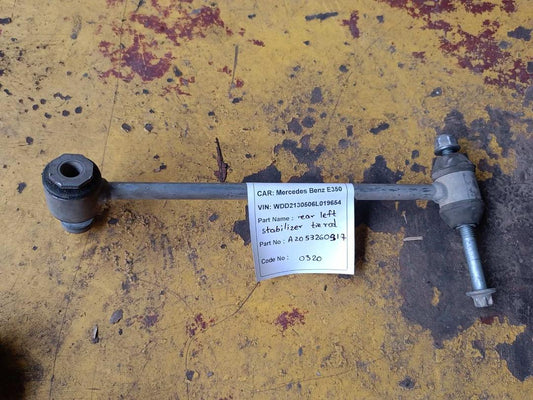 Mercedes-Benz E350 2018 W213 Rear Left Stabilize Tie Rod (used) - A2053260517