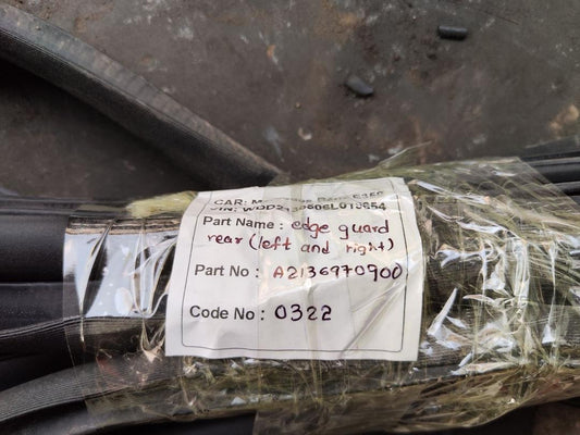Mercedes-Benz E350 2018 W213 Front Left Door Water Strip (used) - A2136970900