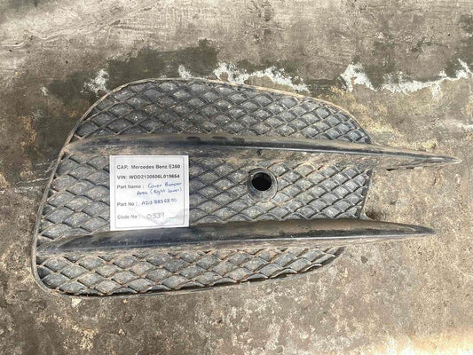 Mercedes-Benz E350 2018 W213 Cover Bumper Area Left Lower (used) - A2138856700