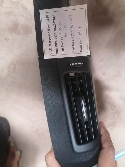 Mercedes-Benz E350 2018 W213 B-Pillar Air Vent (used) - A2228300654