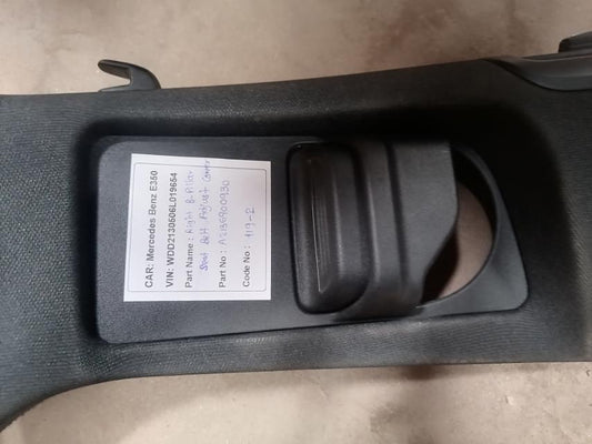 Mercedes-Benz E350 2018 W213 Right B-Pillar Seat Belt Adjust Cover (used) - A2136900930